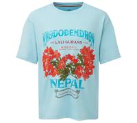 Sherpa - Women's Tarcho Rhododendron Tee - T-Shirt, Gr. M, blau (LightBlue)
