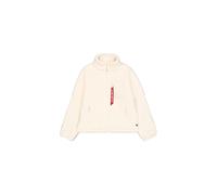 Alpha Industries Sherpa Zip-Jacket Größe L - Weiß