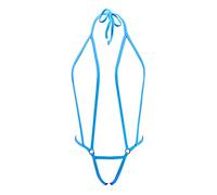 SHERRYLO Sling Bikini Extreme Micro Bikinis G-String Tanga Mini Exotic Tanning Badeanzug, 1601-Türkis, Einheitsgröße