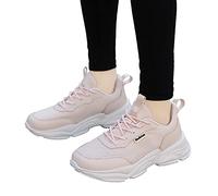 shesuseke Mesh Sneaker Slip On Sneaker Sportschuhe mit rutschfest Sohle Schuhe Sneakers Fitnessschuhe
