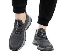 shesuseke Schuhe Herren Wanderschuhe Slip On Sportschuhe Leichtgewichts Atmungsaktiv Freizeit Fitnessschuhe Running Shoes Men Walking Schuhe