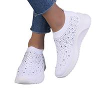shesuseke Sneaker Damen Turnschuhe Leichtgewichts Atmungsaktiv Freizeit Sport und Laufen Schuhe Sneakers Fitnessschuhe
