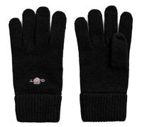 GANT Unisex Shield Wool Gloves Handschuhe, Black, Standard