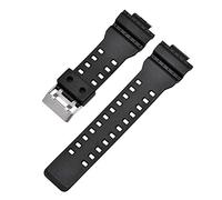 Shieranlee 16mm Armband Kompatibel mit Casio G-Shock GA-110 GA-100 GD-100 Men Sports Waterproof Replacement Bracelet Band Strap