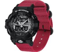 Shieranlee Ersatz-Nylon-Uhrenarmband für Casio Men Women G-Shock GA-110/100/120/150/200/300/400 GD-100/110/120 G-8900 DW-5600 GW-M5610 DW-6900 G-5600 GW-6900 DW-9052 GLS-8900