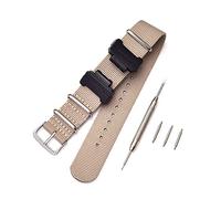 Shieranlee NATO Nylon Strap Armband Kompatibel mit Casio G-Shock GA-110 120 GA-400 GD-100 DW-5600 GLS-8900 Canvas Men Bracelet Band Black Adapters