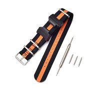 Shieranlee NATO Nylon Strap Armband Kompatibel mit Casio G-Shock GA-110 120 GA-400 GD-100 DW-5600 GLS-8900 Canvas Men Bracelet Band Black Adapters