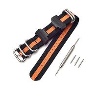 Shieranlee NATO Nylon Strap Armband Kompatibel mit Casio G-Shock GA-110 120 GA-400 GD-100 DW-5600 GLS-8900 Canvas Men Bracelet Band Black Adapters