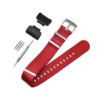 Shieranlee NATO Nylon Strap Armband Kompatibel mit Casio G-Shock GA-110 120 GA-400 GD-100 DW-5600 GLS-8900 Canvas Men Bracelet Band Black Adapters