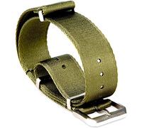 Shieranlee Premium NATO 20 mm & 22 mm Uhrenarmband für Herren - verstellbare Uhrenarmbänder - 300 mm Ersatz-Sicherheitsgurt Nylon Uhrenarmband mit schwimmendem Halter & Advanced Edelstahl Hardware