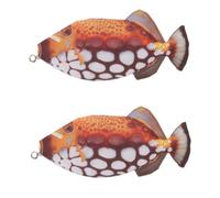 SHINEOFI 2 Stück Federmäppchen in Fischform Tasche Für Fischstifte Federmäppchen Süß Transparent Ästhetisch Meerjungfrau Hai-federmäppchen Karikatur Fisch Geldbörse Beutel Polyester