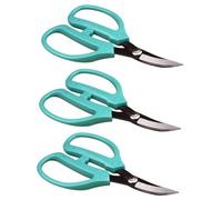 SHINEOFI 3stücke Hochleistungs-leder- -schere Aus Hochkohlenstoffhaltigem Ergonomische Haushaltsschere Für Stoff Leder Für Heimwerker Und Büroanwendungen