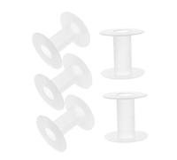 SHINEOFI 5stücke Nähmaschinenspulen Kunststoffspulen Leere Spulen Für Stickerei Und Nähen Transparente Bandspulen Fadenspulen Webspulen