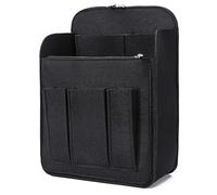 SHINGONE Filz Taschenorganizer Rucksack für Damen und Männer, Backpack Organizer mit Schlüsselanhänger, Taschen Organisator Rucksack Organizer Handtaschen Schwarz - M