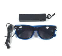 SHINROAD Unisex Erwachsene Sonnenbrille Party Licht Up Led Draht Neon Glow in Dark Leichte Foto Prop Hip Hop Kinder Ktv Brille Bar Suppl
