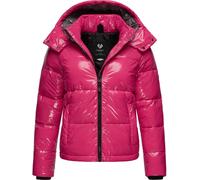 Steppjacke RAGWEAR "Roobie", Damen, Gr. XXL (44), pink (fuchsia), Außenmaterial: 100% Polyester. Innenfutter: 100% Polyester. Wattierung: 100% Polyester, gerade hüftlang, Ärmel ohne Ärmelschlitz Ripps