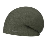 Shirley Kaschmir Strickmütze by Stetson oliv One Size