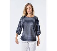 Shirt aus Effektgarn blau 22