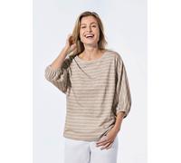 Shirt aus Effektgarn braun 52