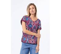 Shirt aus Effektgarn rot 20