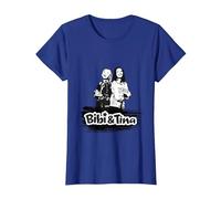 Shirt Bibi & Tina - 'black'n'White T-Shirt, Damen, Königsblau, M