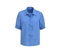 SHIRT BLOUSE W/ BOW PLACKET, 1/2 SL 36