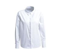 SHIRT BLOUSE W/ SMALL RUFFLE PLACKE 44