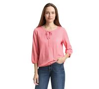 Tom Tailor - Blusenshirt mit Streifenmuster soft coral pink white stripe - Gr. - S