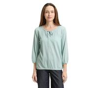 Tom Tailor 1050842 Bluse Mit 3/4-ärmeln XL Blue Haze Stripe