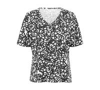 Shirt Curlia PW black graphic