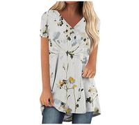 Shirt Damen Schwarz Bluse Esprit Damen Gym Top Damen Damen Sweatshirt T-Shirt Teenager Mädchen Umstandsbluse Sommer Outfits Damen Corset Top (1-Yellow, L)