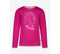 Shirt Glitzer-Pferde Mädchen SALT AND PEPPER himbeer Gr. 116/122