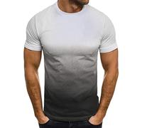 Shirt Herren Kurzen Ärmeln Rundhals T Shirt Mit Sprüchen Slim Fit Oberteil Glitzer Solide Vintage Businesshemd Sportbekleidung Sportswear Basic Tshirts