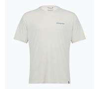 Shirt Herren Patagonia Capilene Cool Daily - Boardshort Logo dyno white