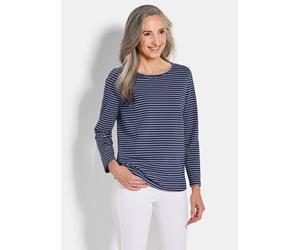 Shirt im 3er-Pack aus Baumwoll-Jersey blau 42