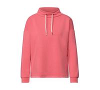 Street One Sweatshirt Damen Koralle Gr. 38 – unifarben, Rundhals – 46/46/8% Modal/Polyester/Elasthan