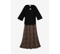 Shirt Kleid aus fließendem Viskose-Elasthan-Mix 40/42 (M)