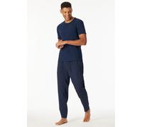 Shirt kurzarm Doppelripp admiral - SCHIESSER 150 Years 48