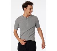 Schiesser Herren Henley 1/2 - Karl-Heinz grau-mel. 179647-202 - 5 = M