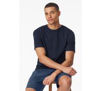 Schiesser Herren Schlafshirt Kurzarm Rundhals Bio-Baumwolle - Mix + Relax
