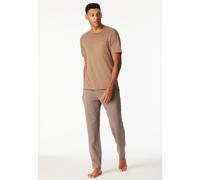 Shirt kurzarm Sweat-Qualität nougat - Mix+Relax 54