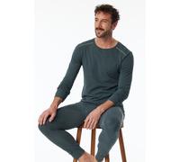 Shirt langarm blau meliert - Comfort Fit 7