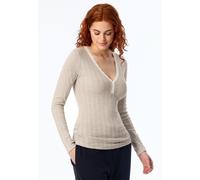 Shirt langarm grau meliert - Revival Agathe 38