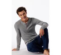 Schiesser Herren Henley 1/1 - Karl-Heinz grau-mel. 179648-202 - 6 = L