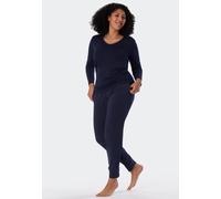 Schiesser Mix & Relax Shirt langarm Lockere Form mit V-Ausschnitt, Besonders atmungsaktives und pflegeleichtes Material, Ideal zum Kombinieren mit anderen Artikeln aus der Mix+Relax Serie
