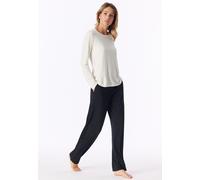 SCHIESSER - Shirt langarm Rundhals naturweiss - Gr. - 36