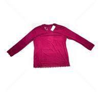 Shirt Langarm Schiesser Cranberry Mix+Relax Damen S