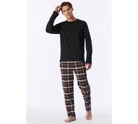 SCHIESSER - Langarmshirt Rundhals schwarz - Gr. - 58