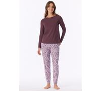 Shirt langarm U-Boot-Ausschnitt kakaobraun - Mix+Relax 46
