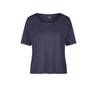 RIANI - Shirt m. Arm deep blue - Gr. - 34